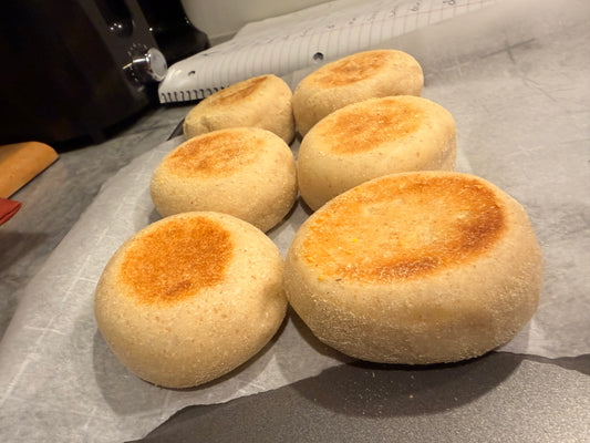 Sourdough English Muffins (6)