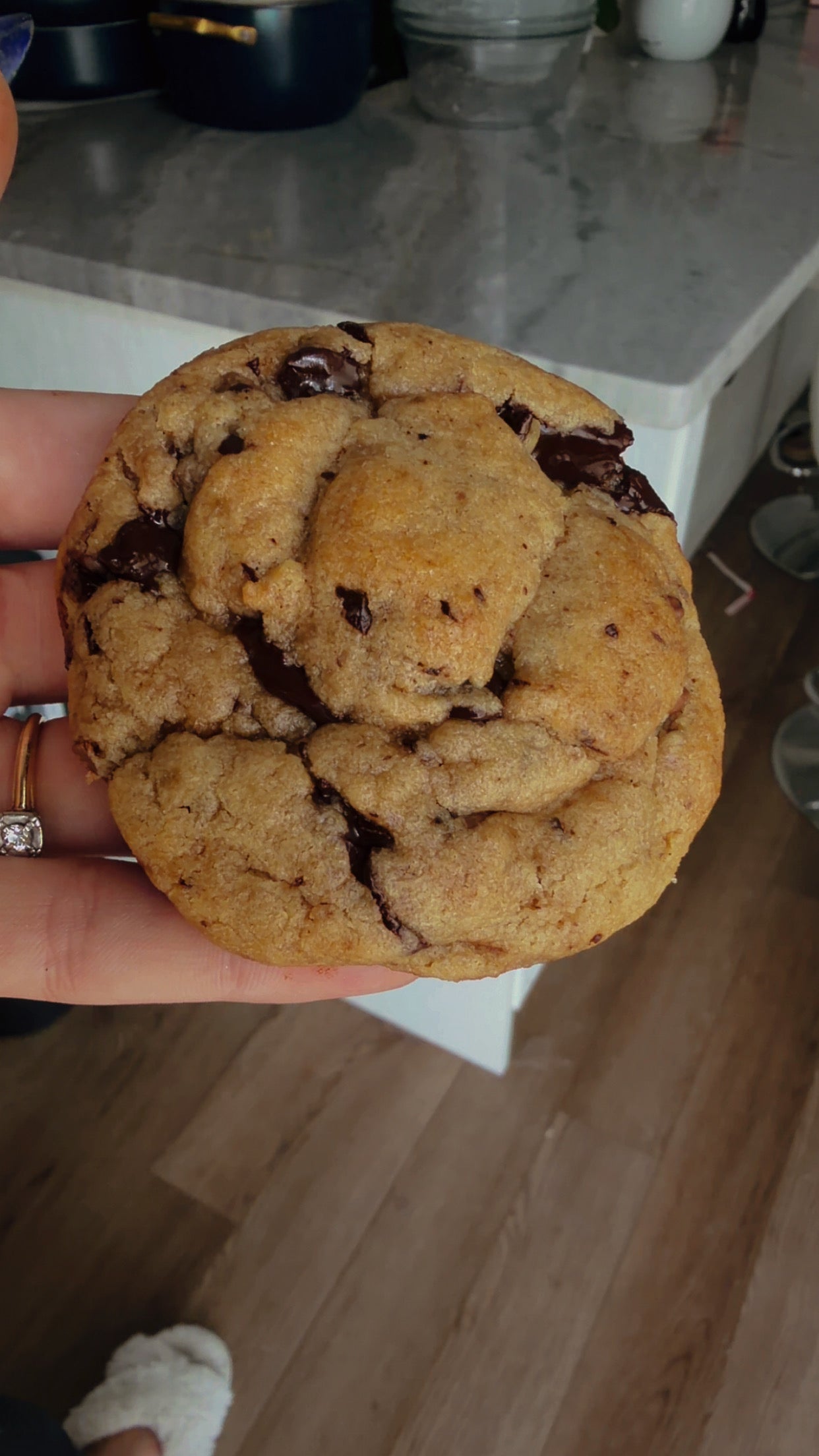 The BEST chocolate chip cookies